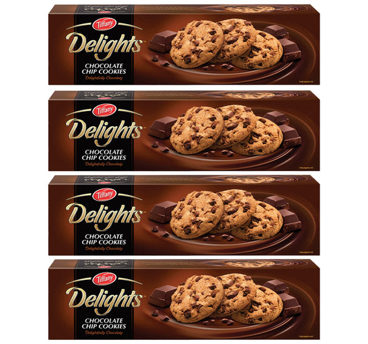Tiffany Delights Chocolate Chip Cookies 4 x 90 g Lulu Hypermarket