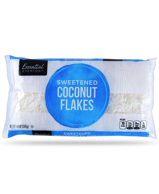 Essential Everyday Sweetened Coconut Flakes 396 g Lulu Hypermarket