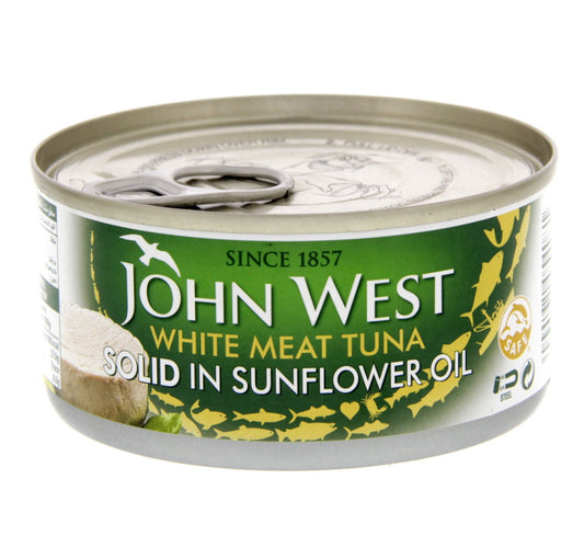 John West White Meat Tuna Solid In Sunflower Oil 170 g Lulu Hypermarket