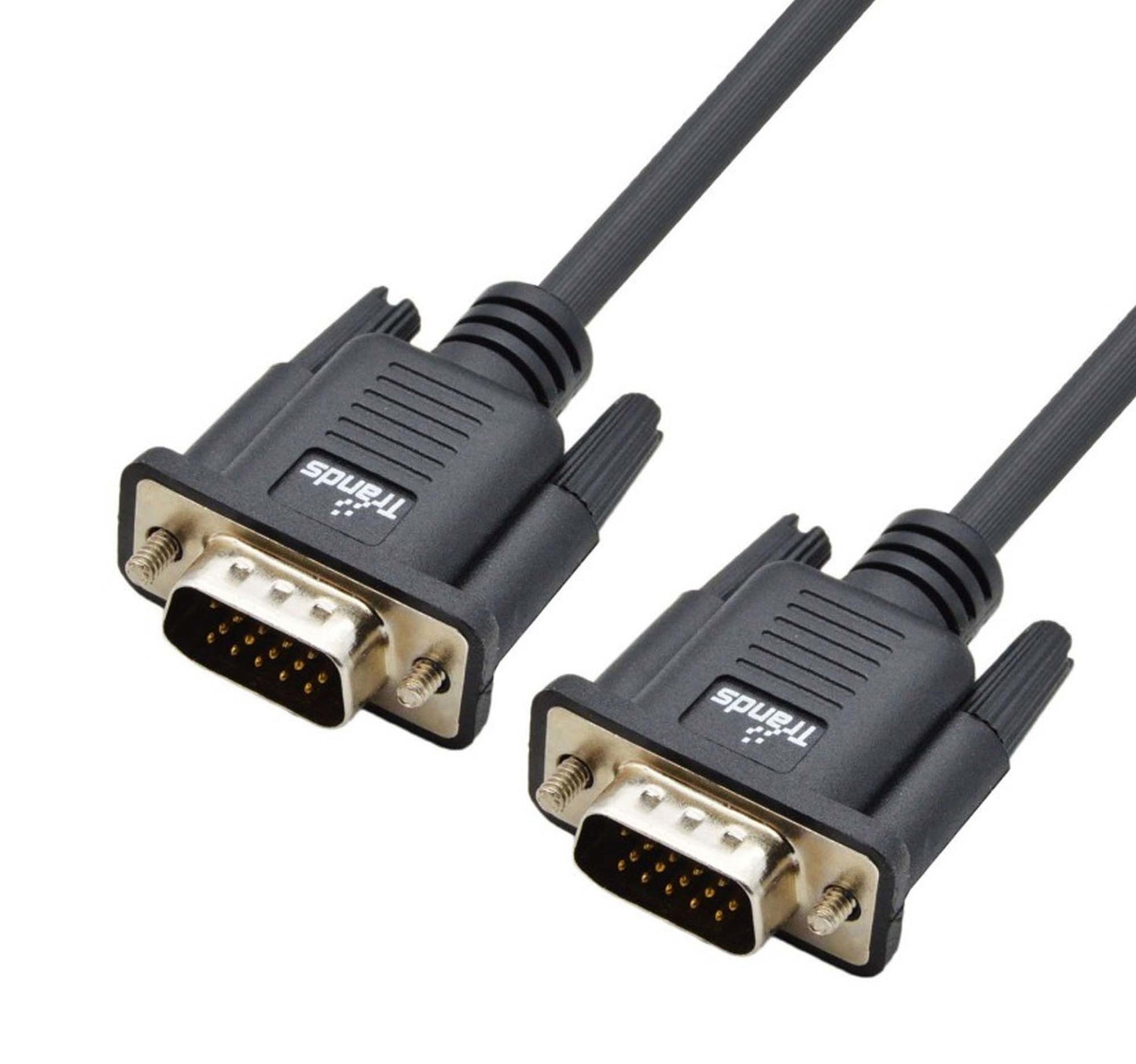 Trands VGA/SVGA HD 15 Male To Male Extension Cable 1.8 Meter CA791