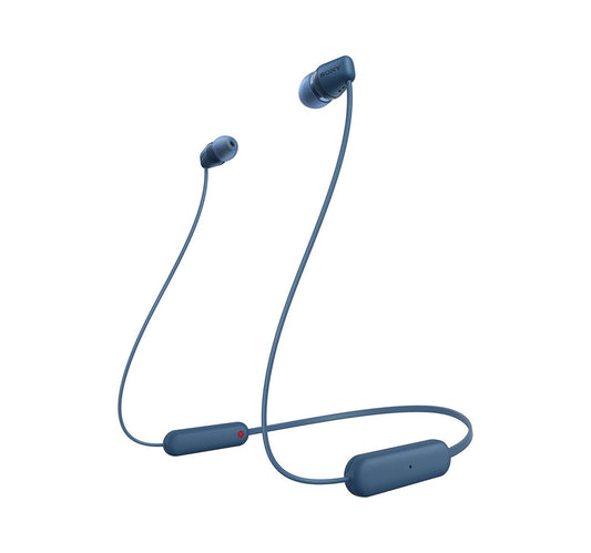 Sony In-Ear Bluetooth Headphones, Blue, WI-C100/LZ