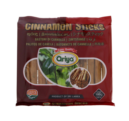 Ariya Cinnamon Sticks 100 g Lulu Hypermarket