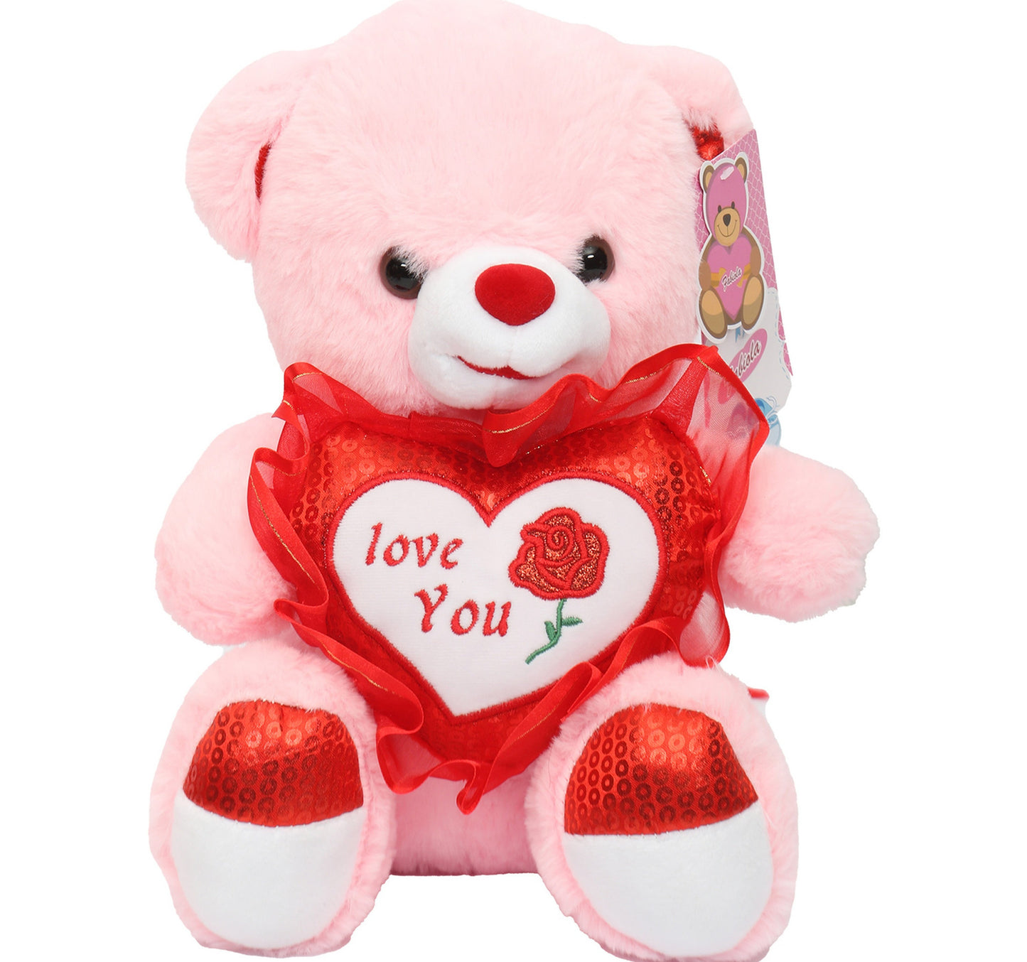 Fabiola Teddy Bear Plush 30cm XH1881-1 Assorted