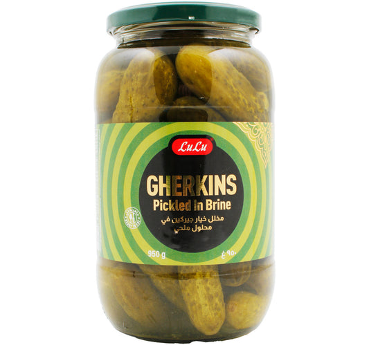 LuLu Gherkins Pickled In Brine 950 g