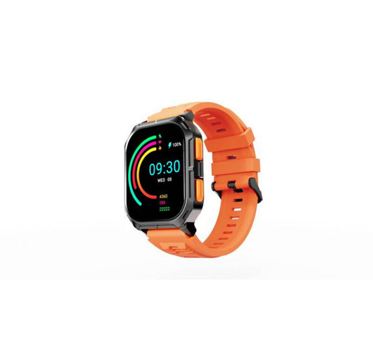 HiFuture Ultra3 Sports-Fitness Smartwatch Orange Lulu Hypermarket