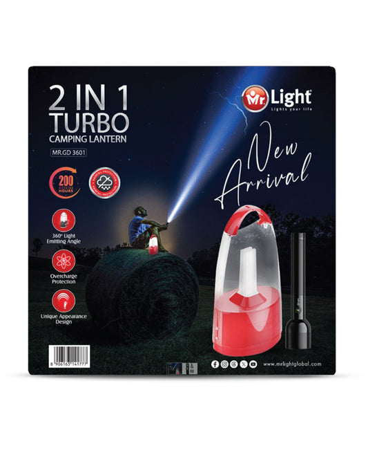 Mr.Light Emergency + Torch Combo MR.GD 3601