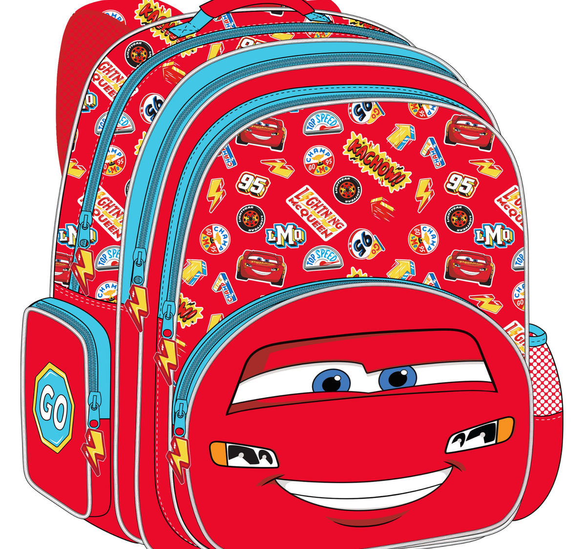 Cars School Backpack 16 inch FKST32056