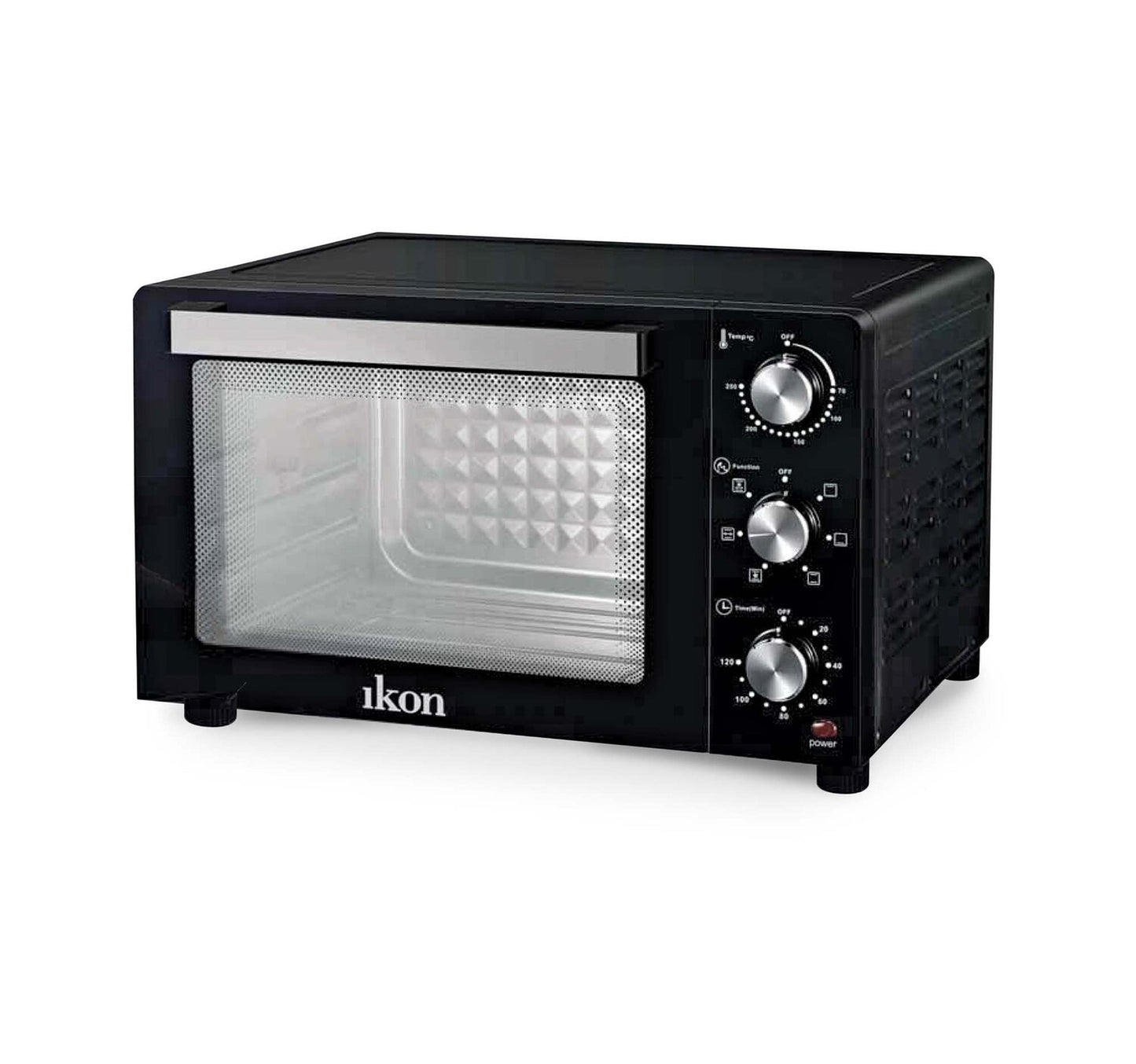 Ikon 45L Electric Oven, Black, IK-EMD45