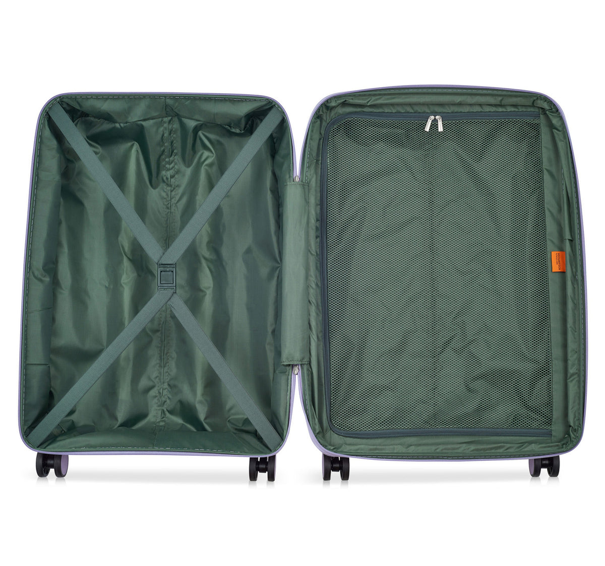 Delsey Securitech Dune 4 Double Wheels Hard Trolley, 82 cm, Lavender
