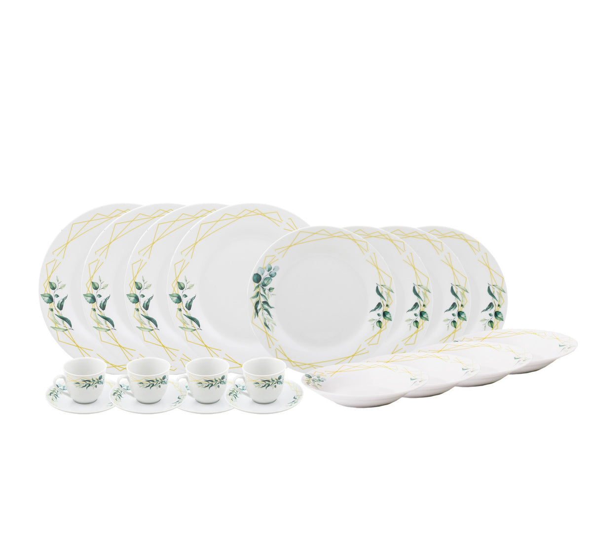 Home Porcelain Dinner Set, 20 pcs, BEILIU2420