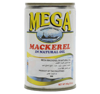 Mega Mackerel In Natural Oil 155 g