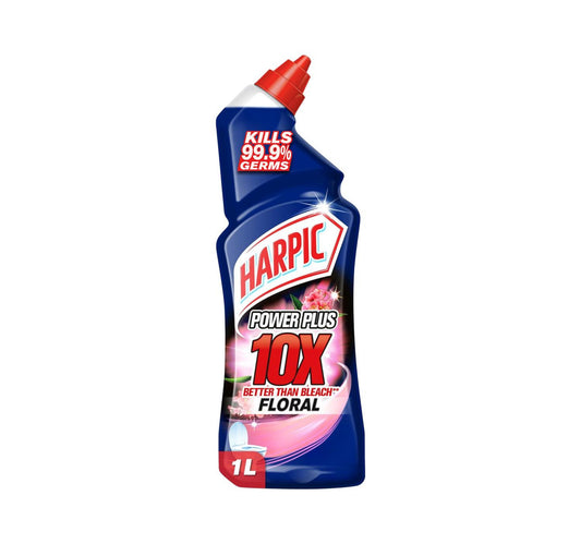 Harpic Power Plus Liquid Toilet Cleaner Floral Scent 1 Litre