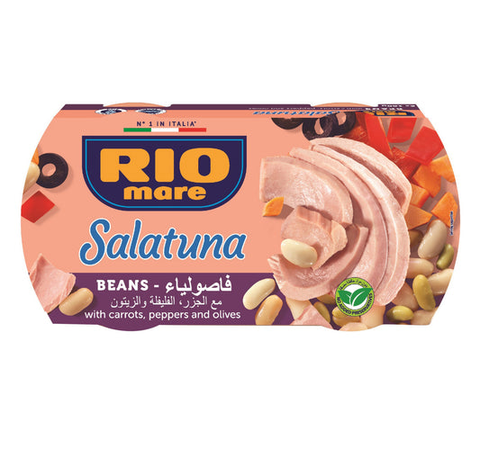 Rio Mare Salatuna Beans Recipe 2 x 160 g Lulu Hypermarket