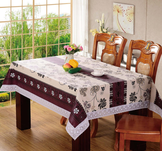 Maple Leaf Table Cloth Printed Size: W152 x L265cm Assorted Colors & Designs