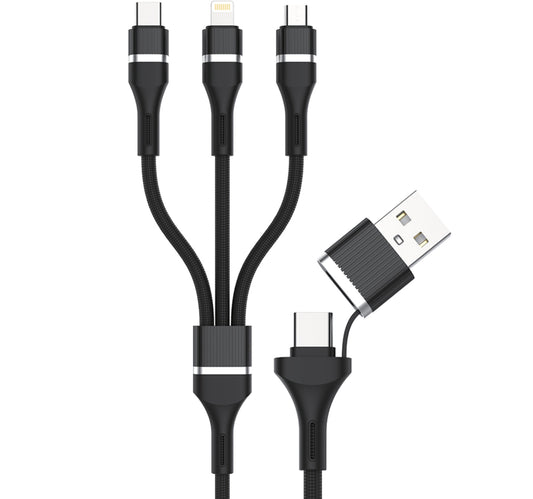 Trands 60W All in One Cable CA8476, Black Lulu Hypermarket