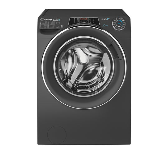 Candy Front Load Washer & Dryer Rapido , 9/6 kg, 1400 RPM, Anthracite, ROW4966DHRR/1-19