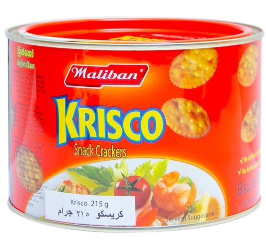 Maliban Krisco Snack Crackers 215 g Lulu Hypermarket