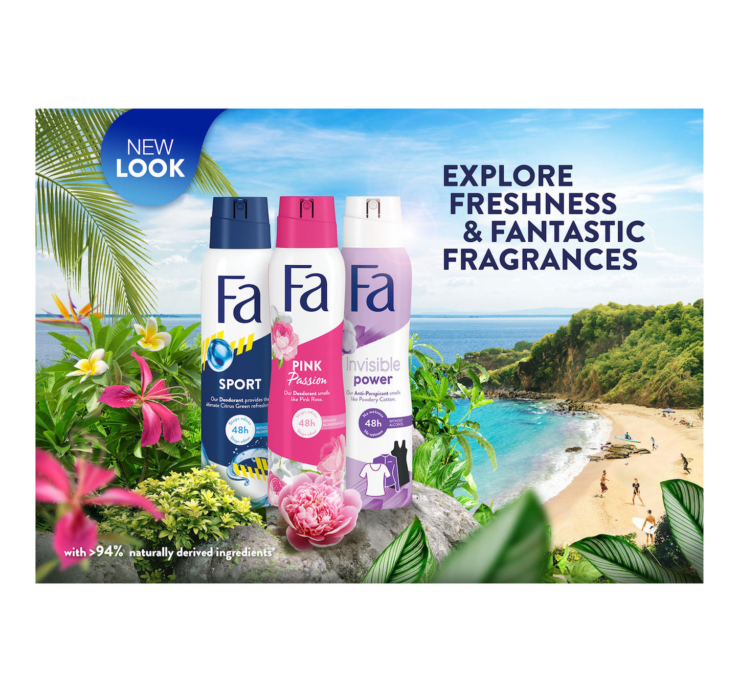 Fa Attraction Force Deodorant Spray For Men 150 ml