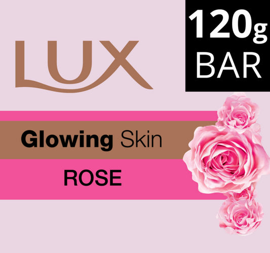 Lux Glowing Skin Rose Bar Soap 120 g