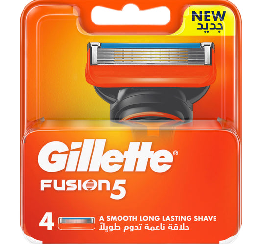 Gillette Fusion 5 Men's Razor Blade Refills 4 pcs