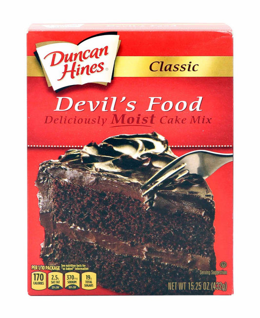 Duncan Hines Classic Moist Cake Mix 432 g Lulu Hypermarket