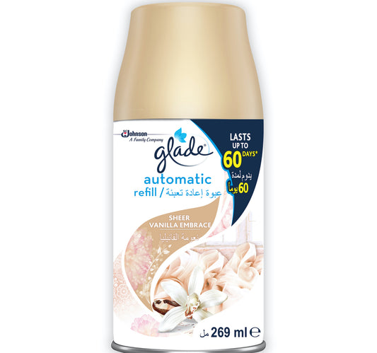 Glade Automatic Refill Sheer Vanilla Embrace 175 g