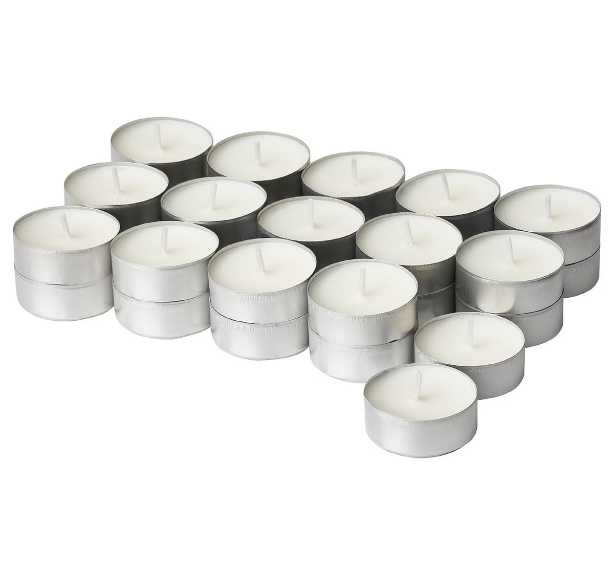 Maple Leaf Tealight Candle Set 100pcs