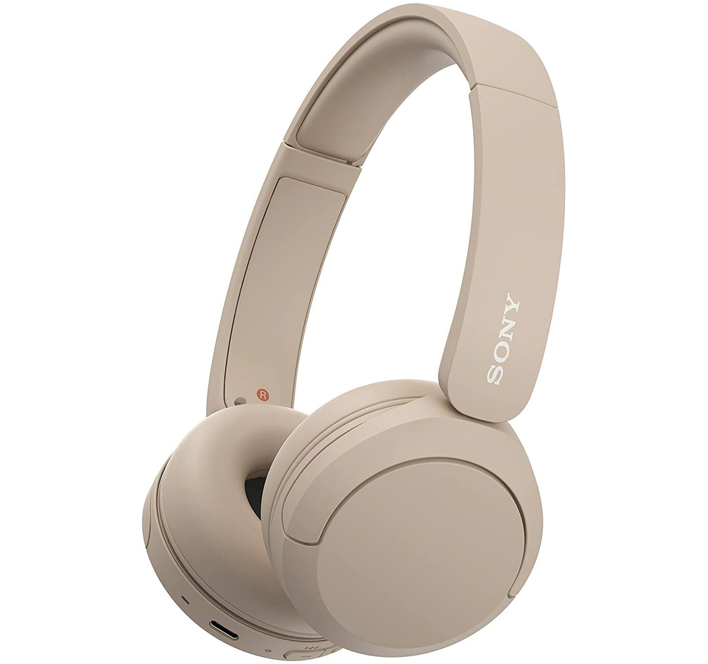Sony Wireless Headphones with Microphone,Beige, WH-CH520