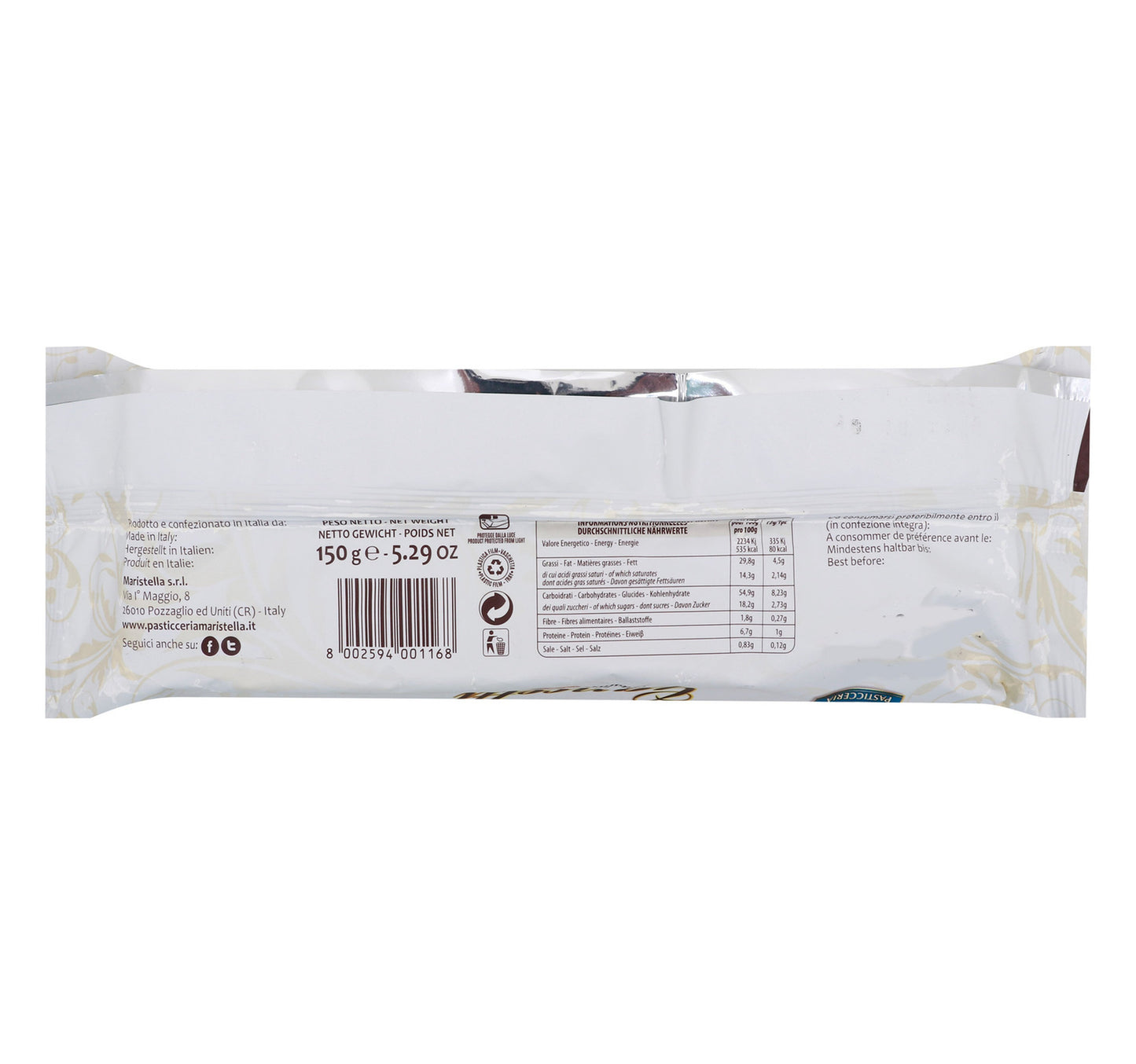 Maristella Sorrisi of Puff Pastry 150 g