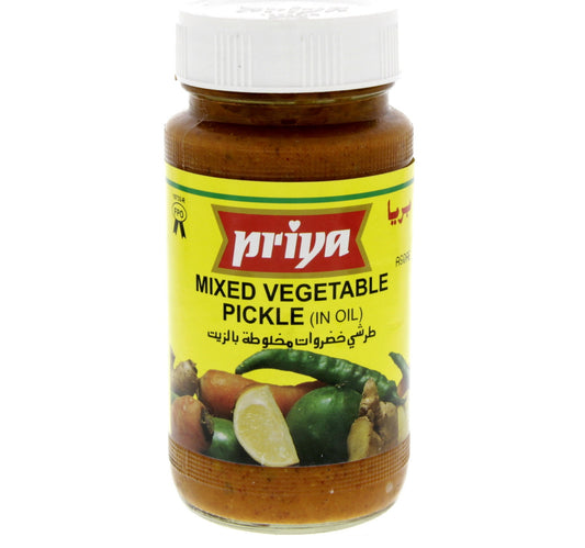 Priya Mixed Vegetable Pickle 300 g Lulu Hypermarket