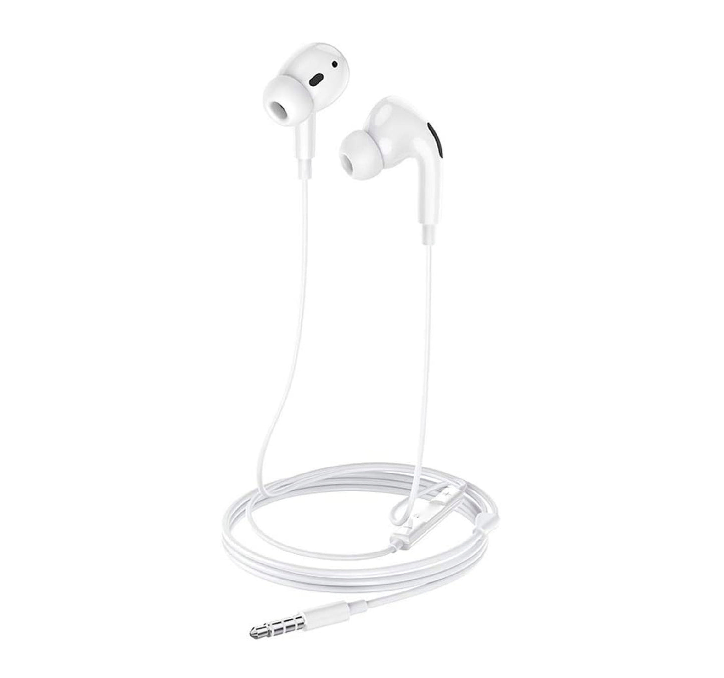Iends Stereo Wired Earphones with 3.5mm Plug IE-HS5737, White