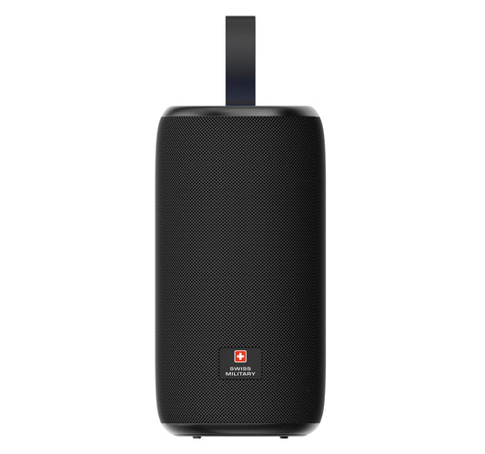 مكبر صوت لاسلكي محمول من Swiss Military، أسود، SM-SPKR-250W-25H-BLK