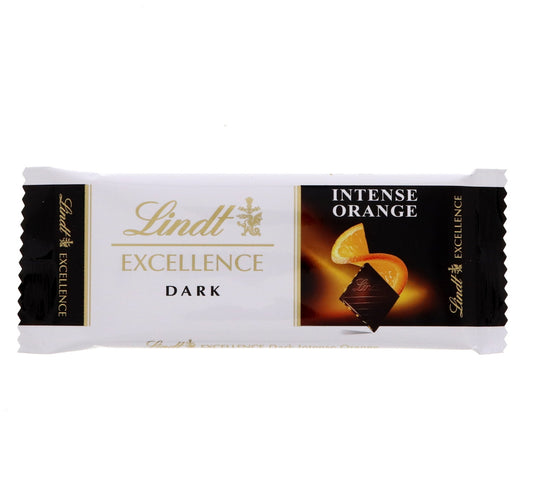 Lindt Excellence Intense Orange Dark Chocolate 35 g Lulu Hypermarket