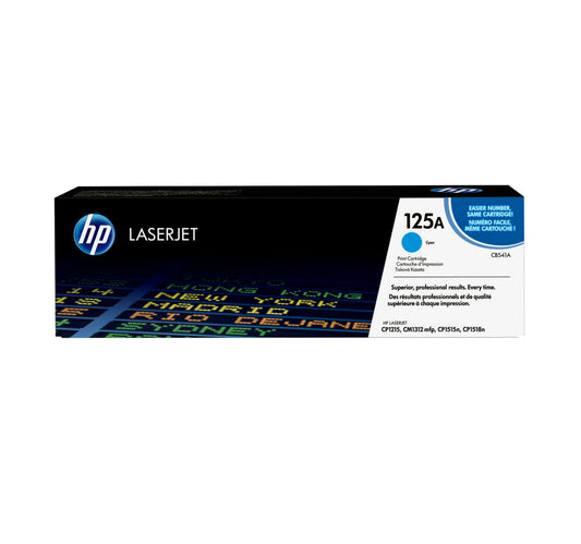 HP 125A Original Ink Advantage Cartridge (CB541A),Cyan