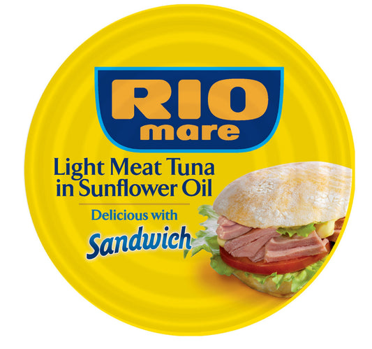 Rio Mare Light Meat Tuna in Sunflower Oil 160 g Lulu Hypermarket