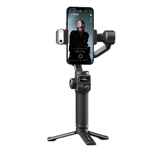 Hohem iSteady M6 Smartphone Gimbal Stabilizer Kit, Black