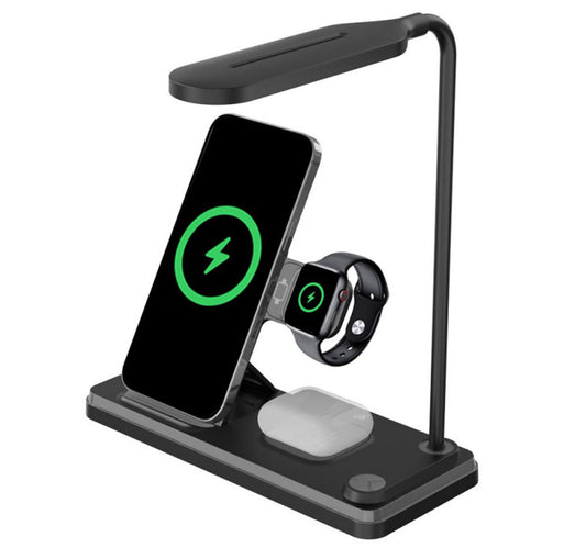 Trands 4 in 1 Wireless Charger with LED Lamp TR-WC564 Lulu Hypermarket