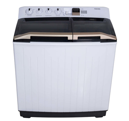غسالة توشيبا شبه أوتوماتيكية تحميل علوي VH-H130WA سعة 12 كجم