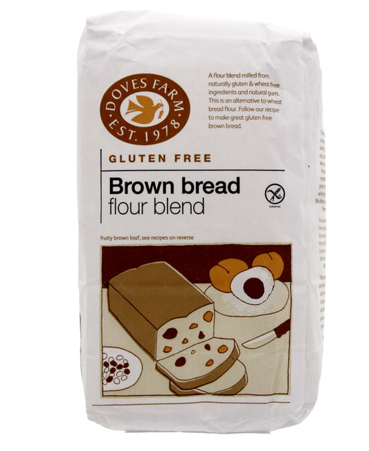 Doves Farm Gluten Free Brown Bread Flour Blend 1 kg Lulu Hypermarket