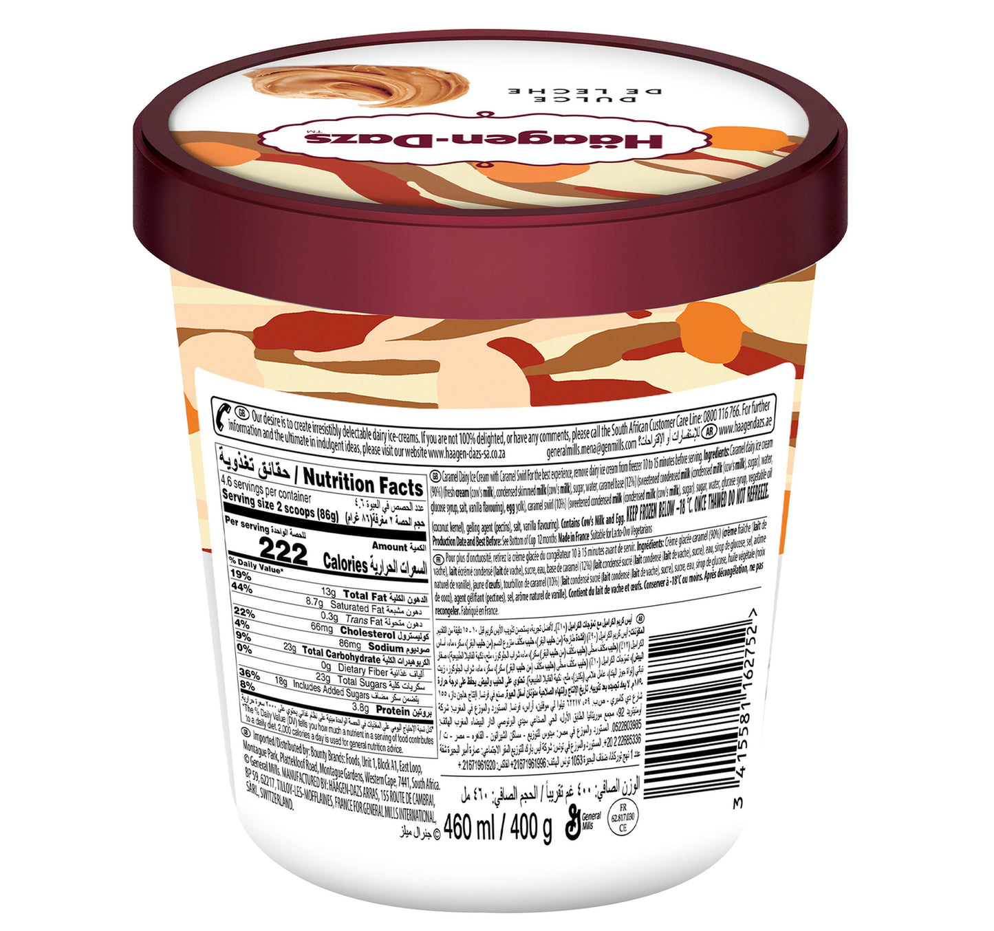Haagen-Dazs Dulce De Leche Ice Cream 460 ml