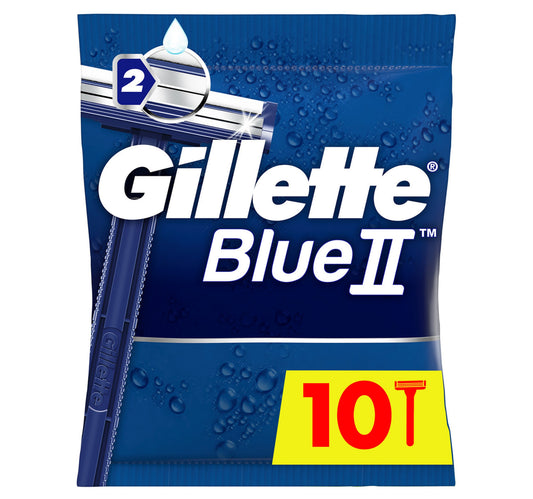 Gillette Blue II Men's Disposable Razors 10pcs