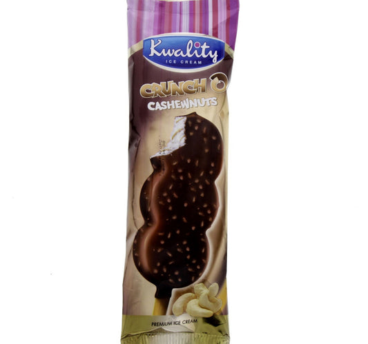 Kwality Cruncho Cashewnuts Ice Cream 1 pc Lulu Hypermarket