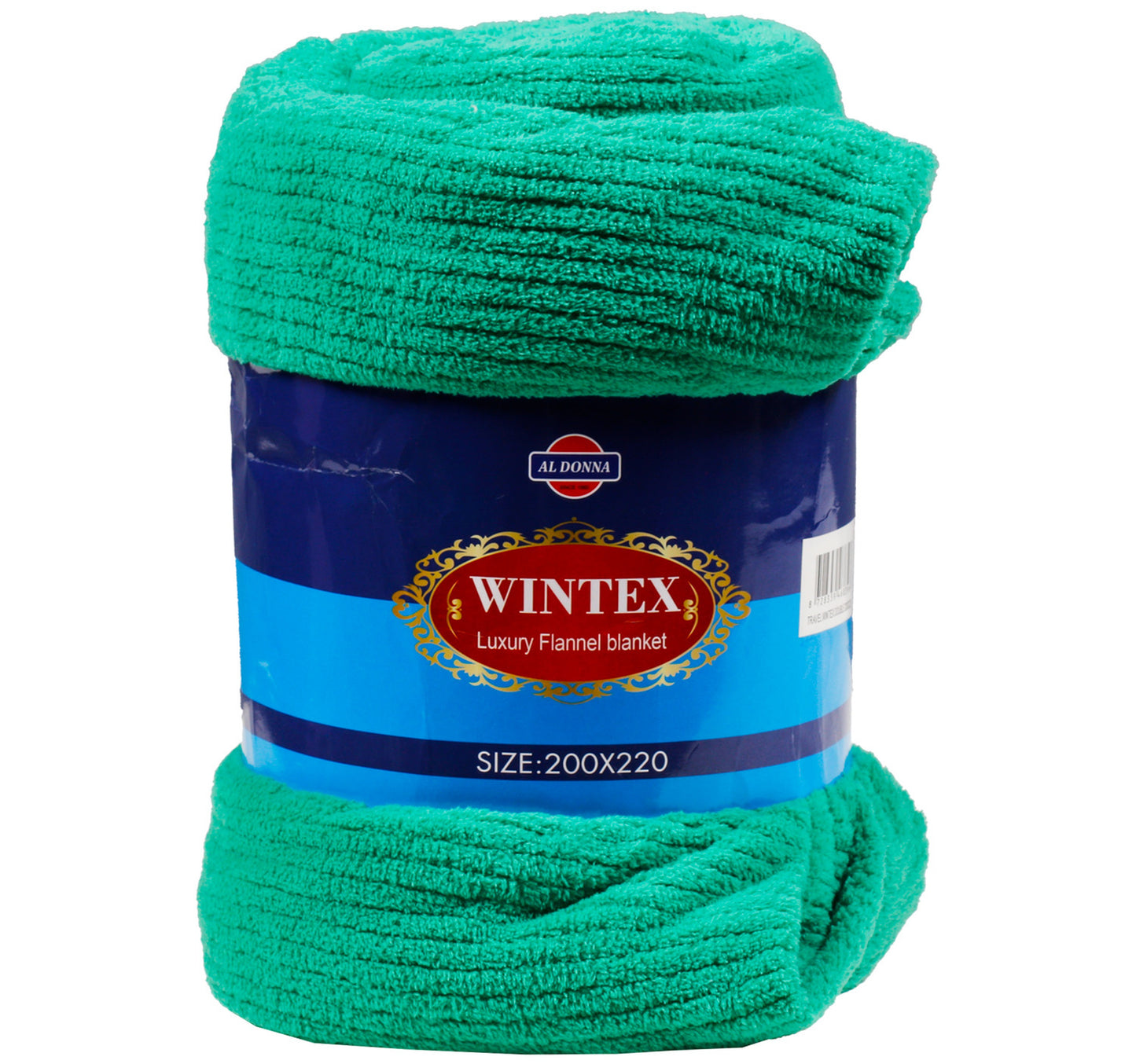 Wintex Flannel Blanket, 200 x 220 cm, Assorted