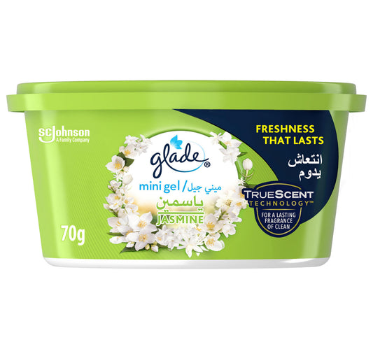 Glade Car Mini Gel Air Freshener Jasmine 70 g