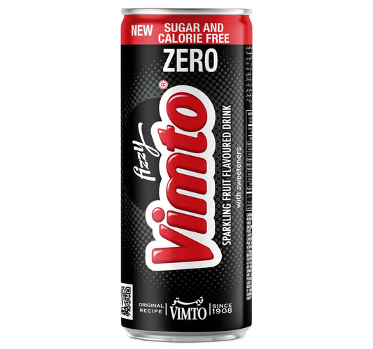 Vimto Fizzy Drink Zero Can 250 ml