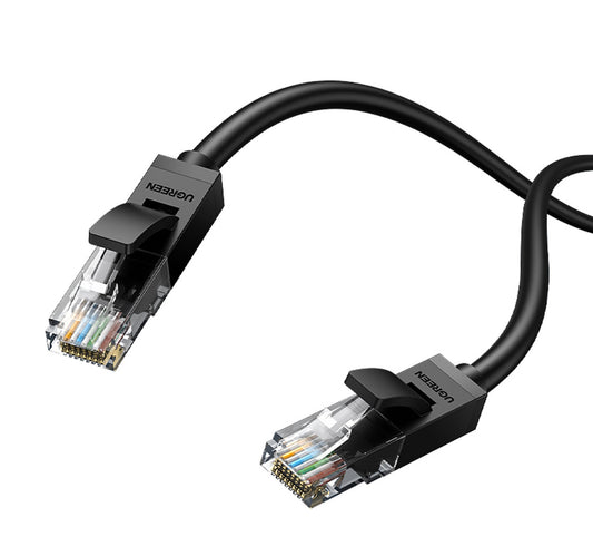 Ugreen Cat 6 Round UTP Gigabit Ethernet Network Cable, 5 m, Black, 20162