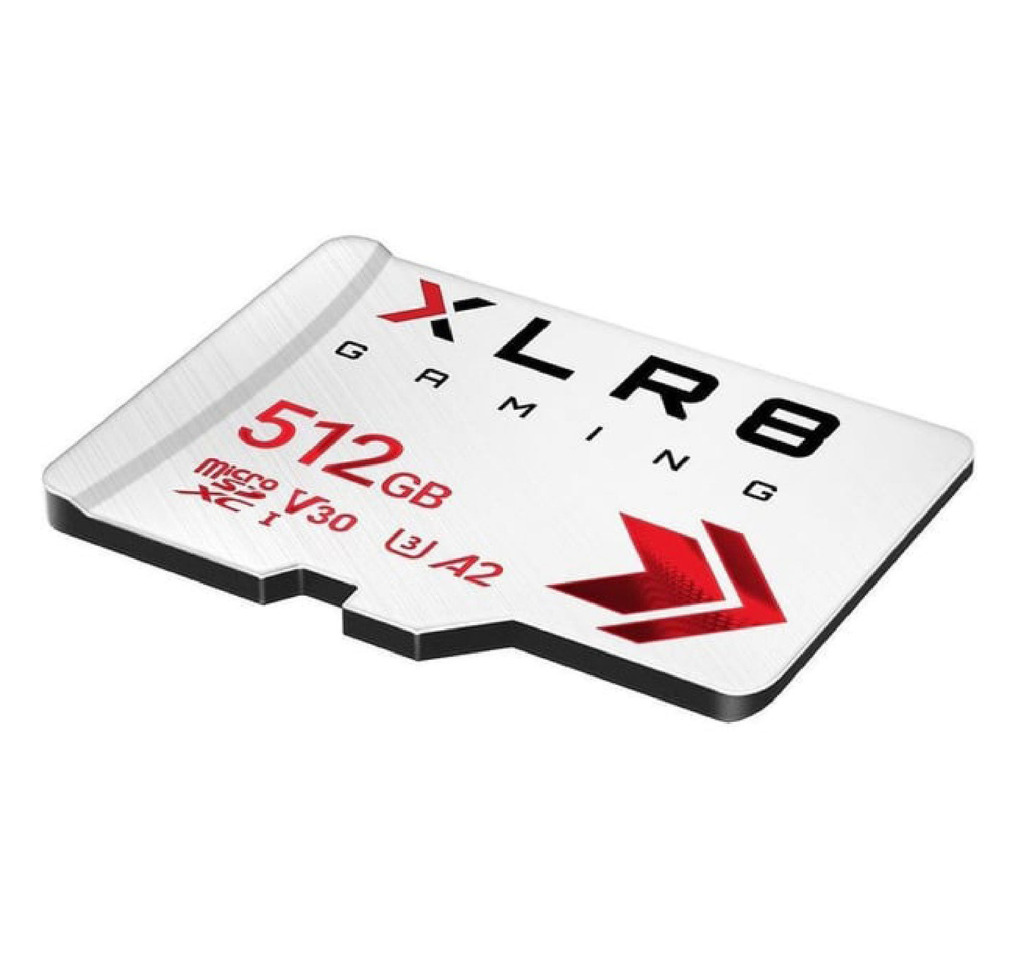 PNY Memory Cardβ XLR8 Gaming MicroSD Class 10 U3 V30 512GB White P-SDU512V32100XR-GE
