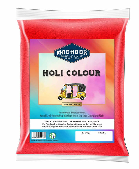 Madhoor Holi Color Powder 100g Assorted