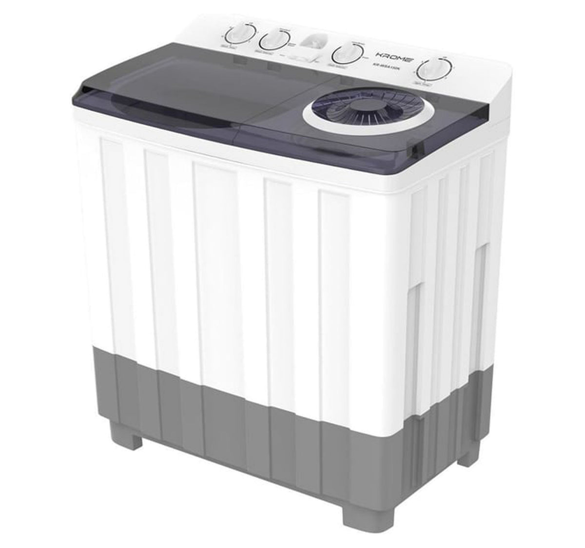 Krome Semi Automatic Washing Machine KR-WSA150K 15KG