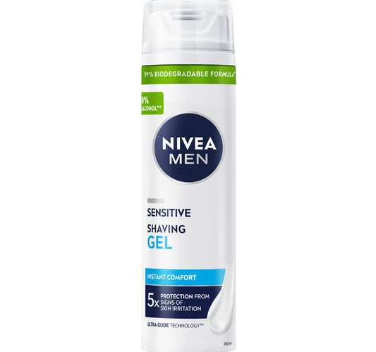 Nivea Men Sensitive Shaving Gel With Chamomile & Hamamelis 200 ml